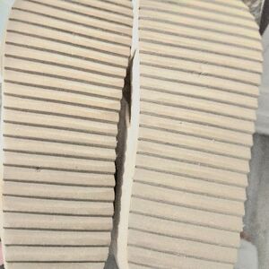 Corkys Tan Ribbed Sole Sandals